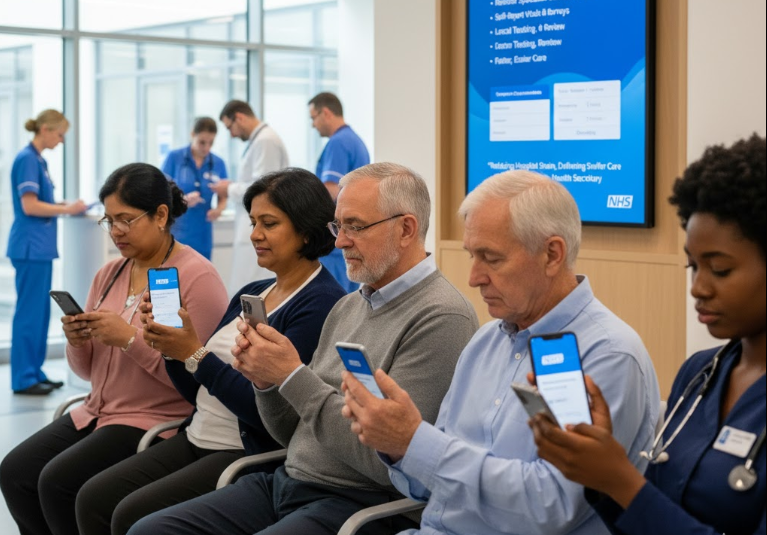 NHS hastalara “evde test yapın” diyecek!