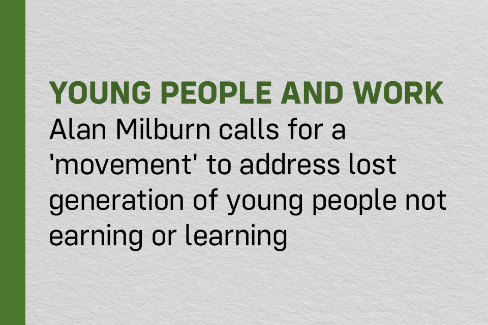 Alan Milburn, 'Kayıp Nesil' İçin 'Hareket' Çağrısında Bulundu