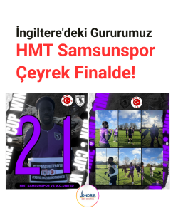 💜 HMT Samsunspor'dan Çifte Zafer: Kadına Şiddete Hayır Mesajıyla Kupada Çeyrek Finalde!