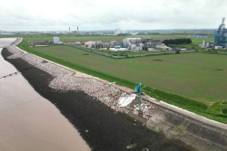 Stallingborough Taşkın Savunma Projesi'nde Yeni Kilometre Taşına Ulaşıldı