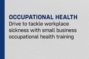 İşyeri Hastalıklarıyla Mücadele İçin KOBİ'lere Ücretsiz Mesleki Sağlık Eğitimi