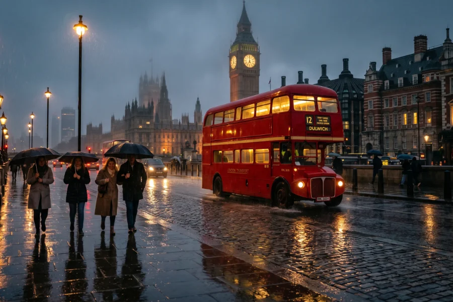 Londra Haftalık Hava Durumu ☁️ 1 Haziran 2026
