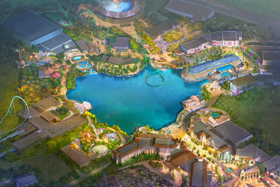 Universal tema parkı, İngiltere'nin en popüler turistik cazibe merkezi olacak