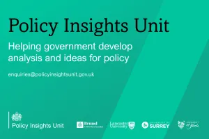 Policy Insights Unit: Temel Hizmetimize Yeni Bir İsim